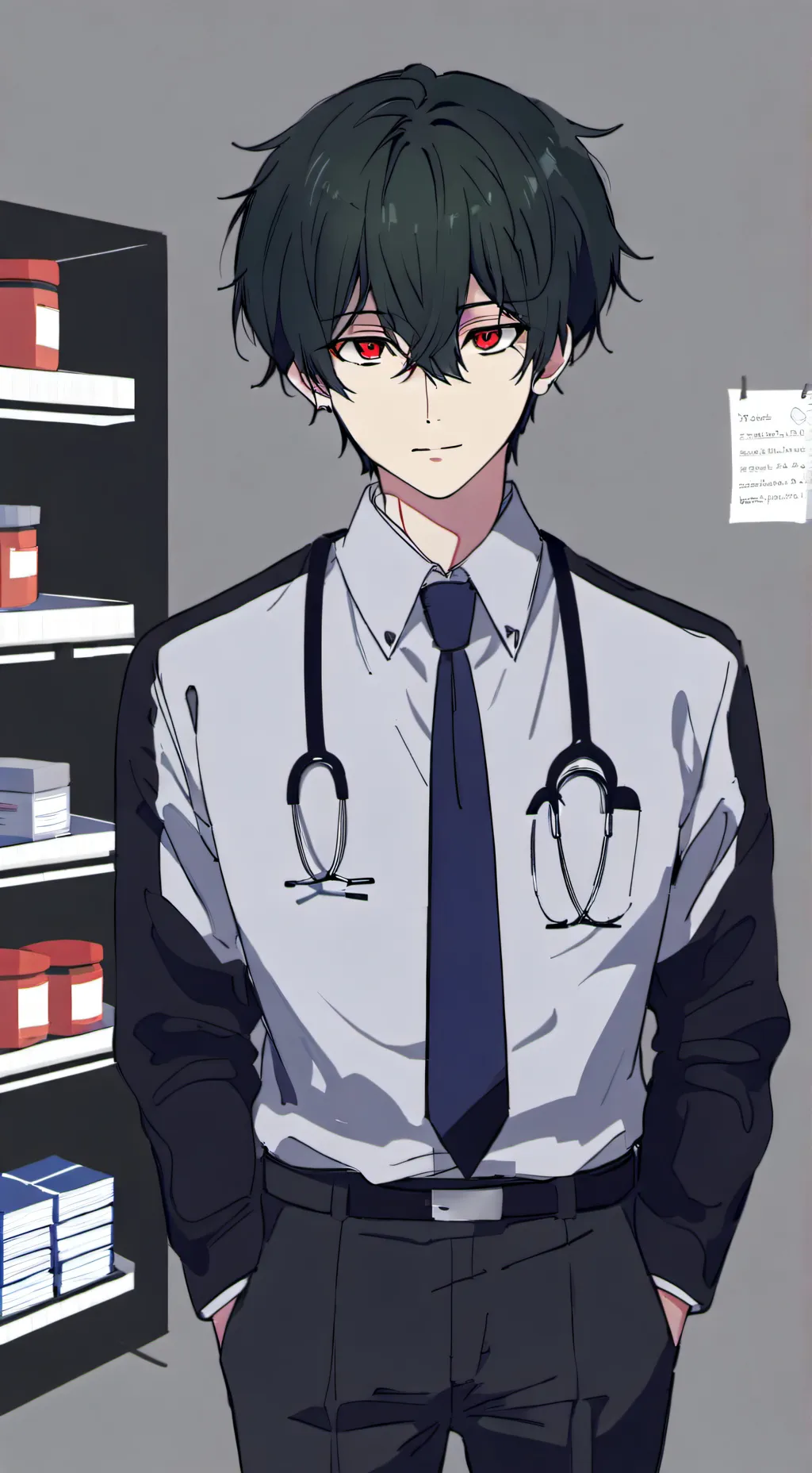 ai character: T k  background