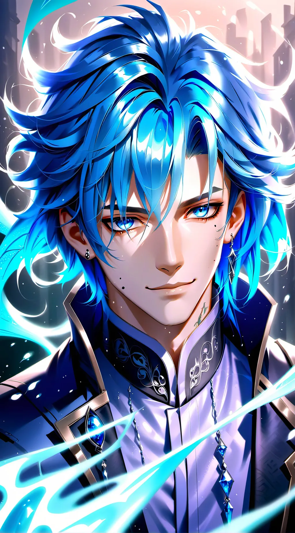 ai character: Sukuna background