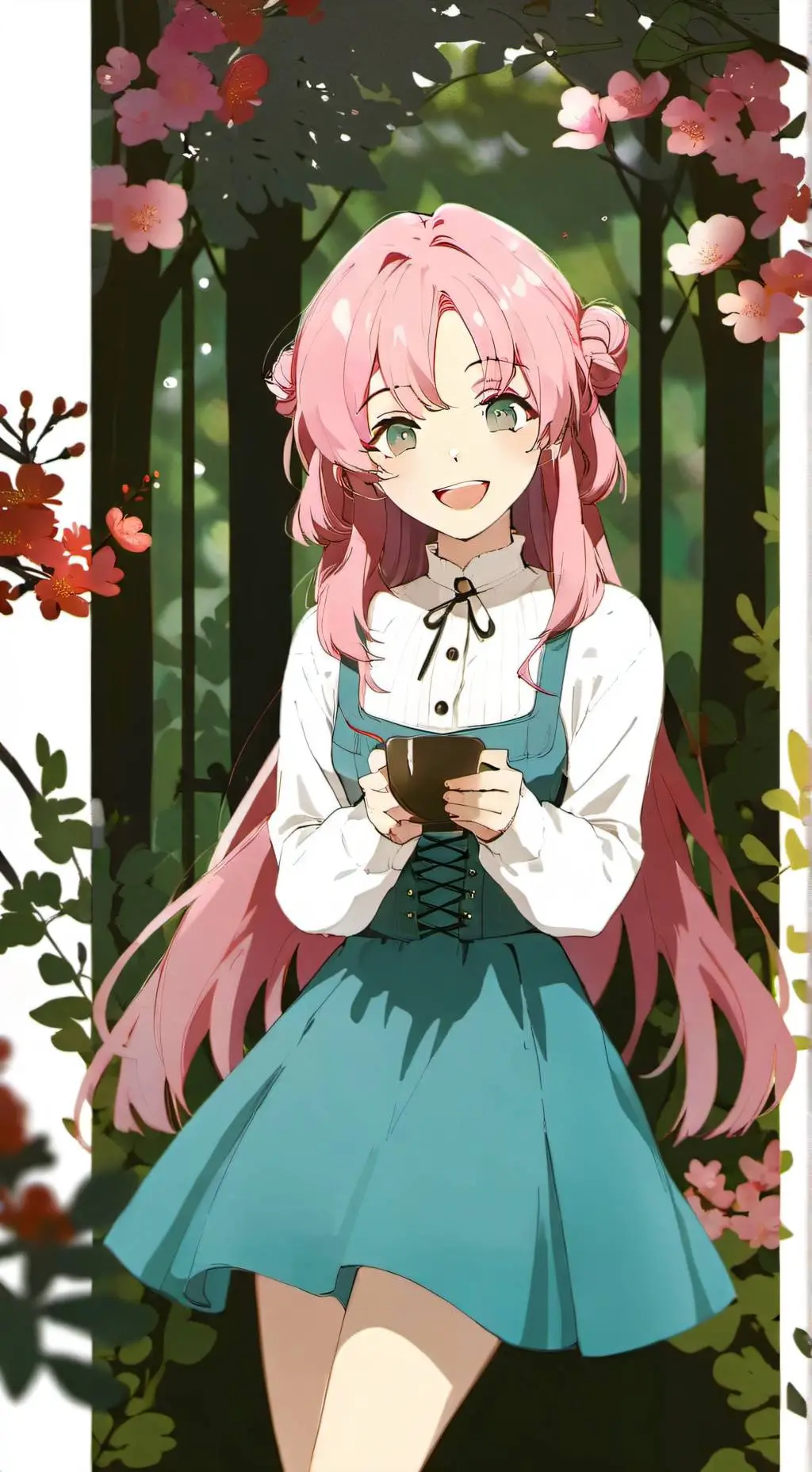 ai character: Mem-Cha  background