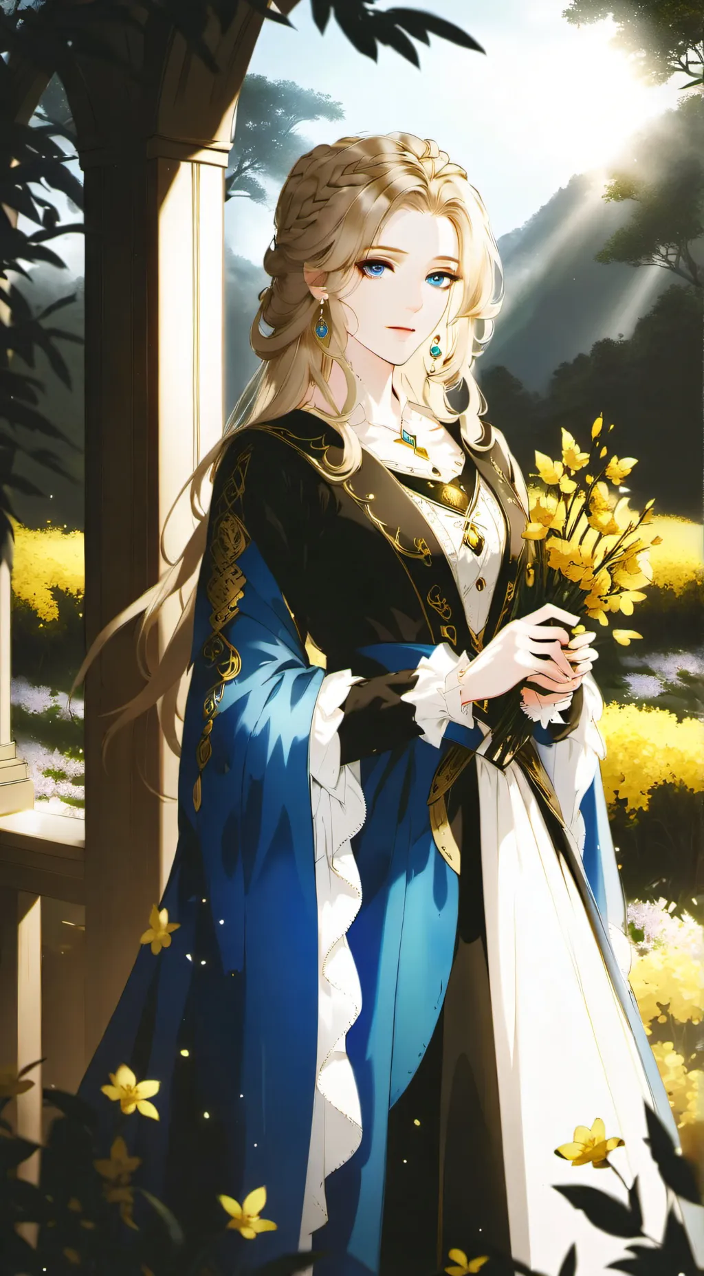 ai character: Priscilla background
