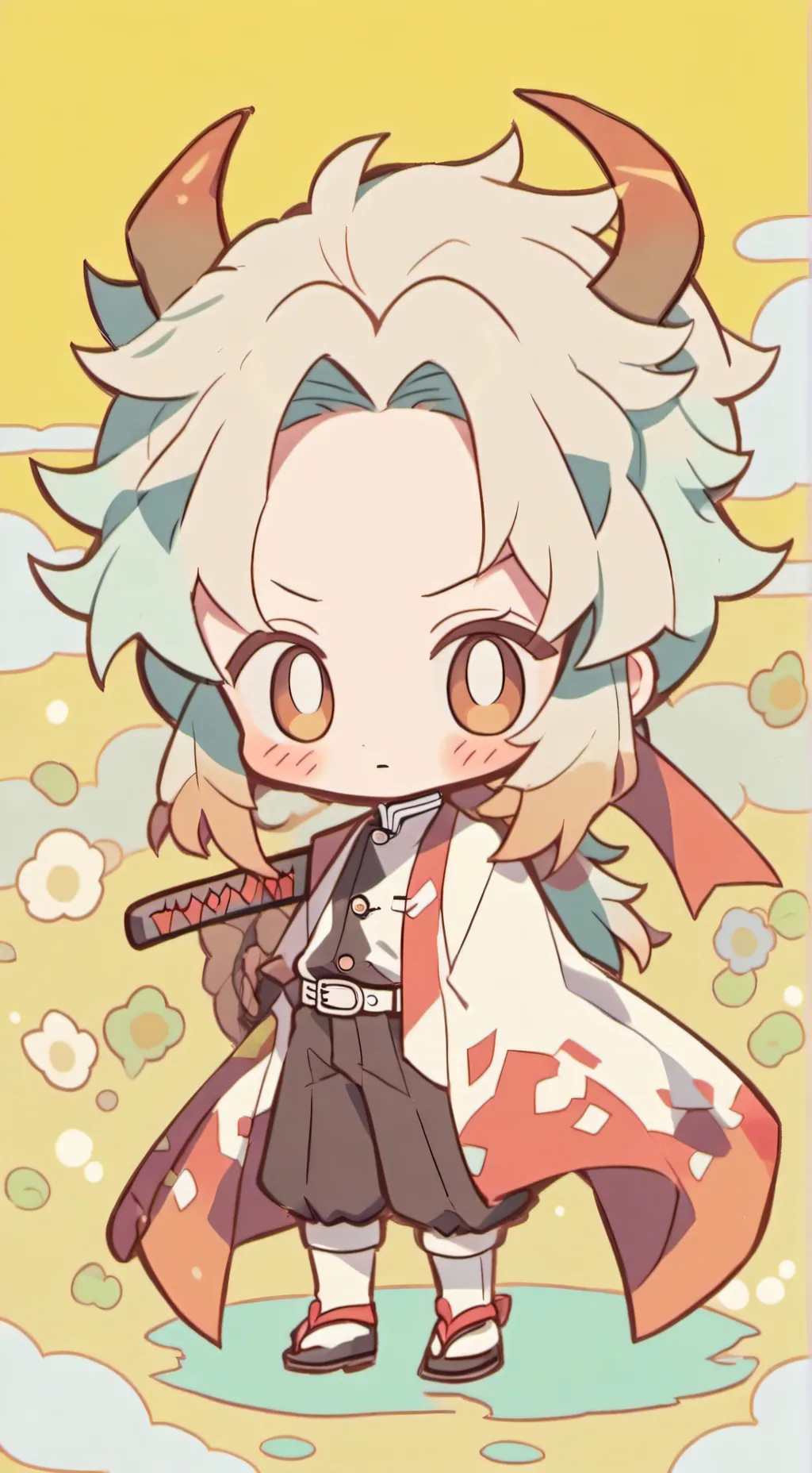 ai character: Tamayo x yushiro background