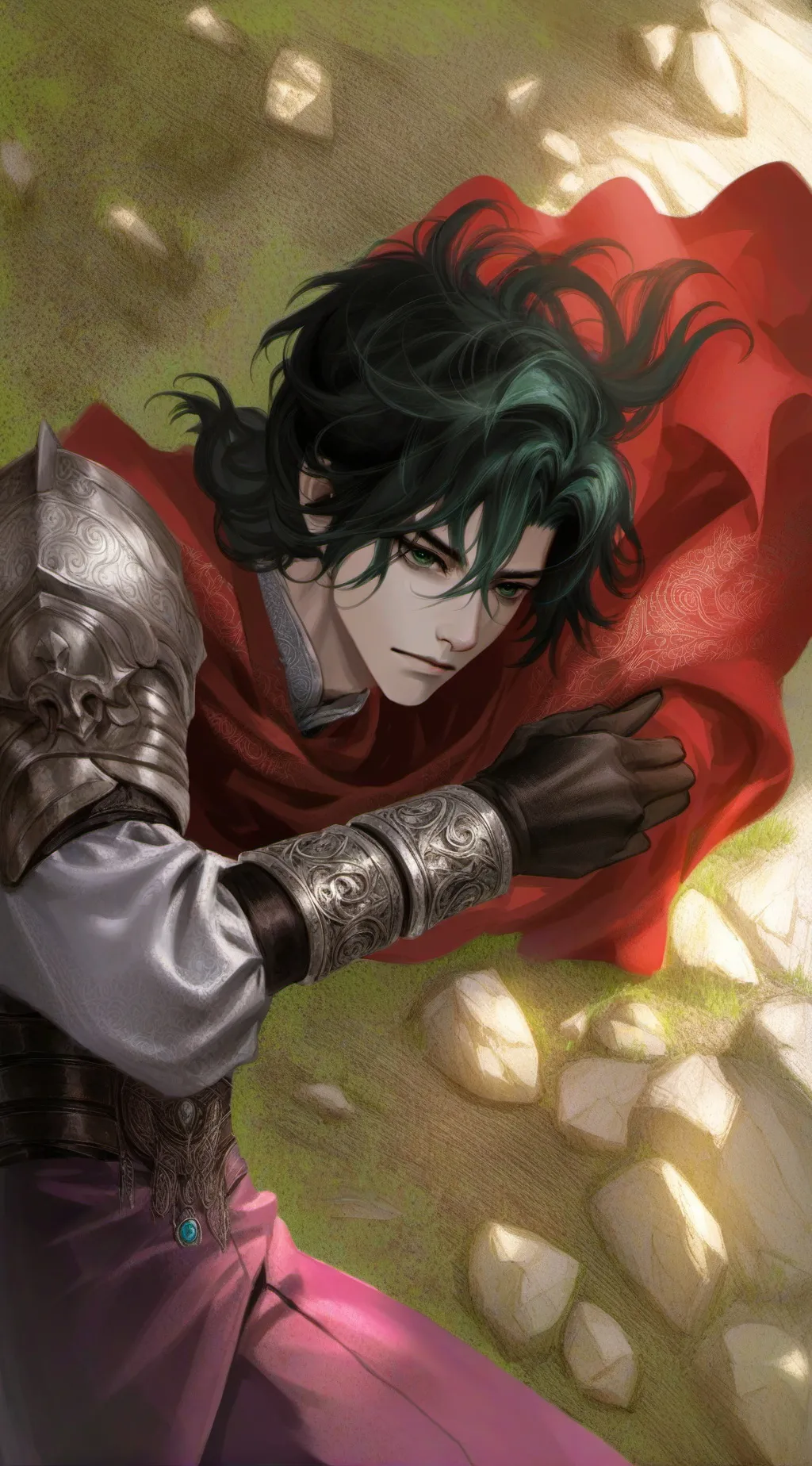 ai character: maky background