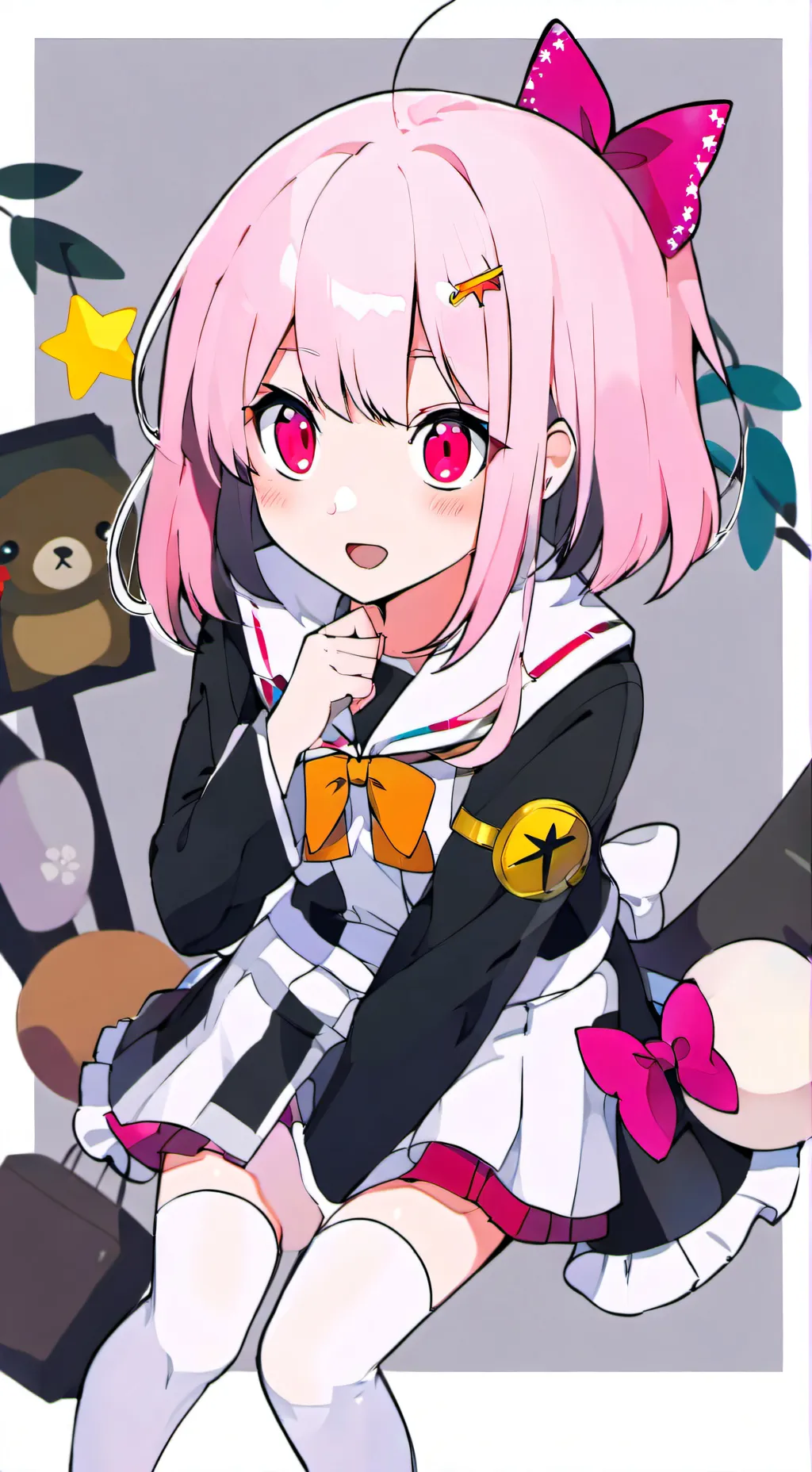 ai character: Emily Kocho  background