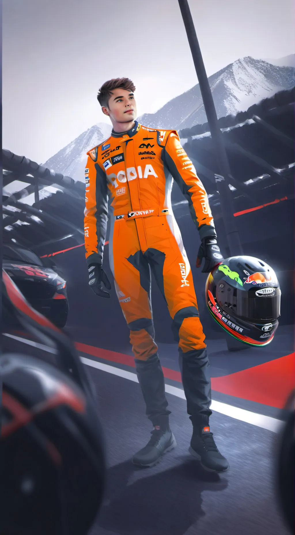 Talkie AI - Chat with Lando Norris 