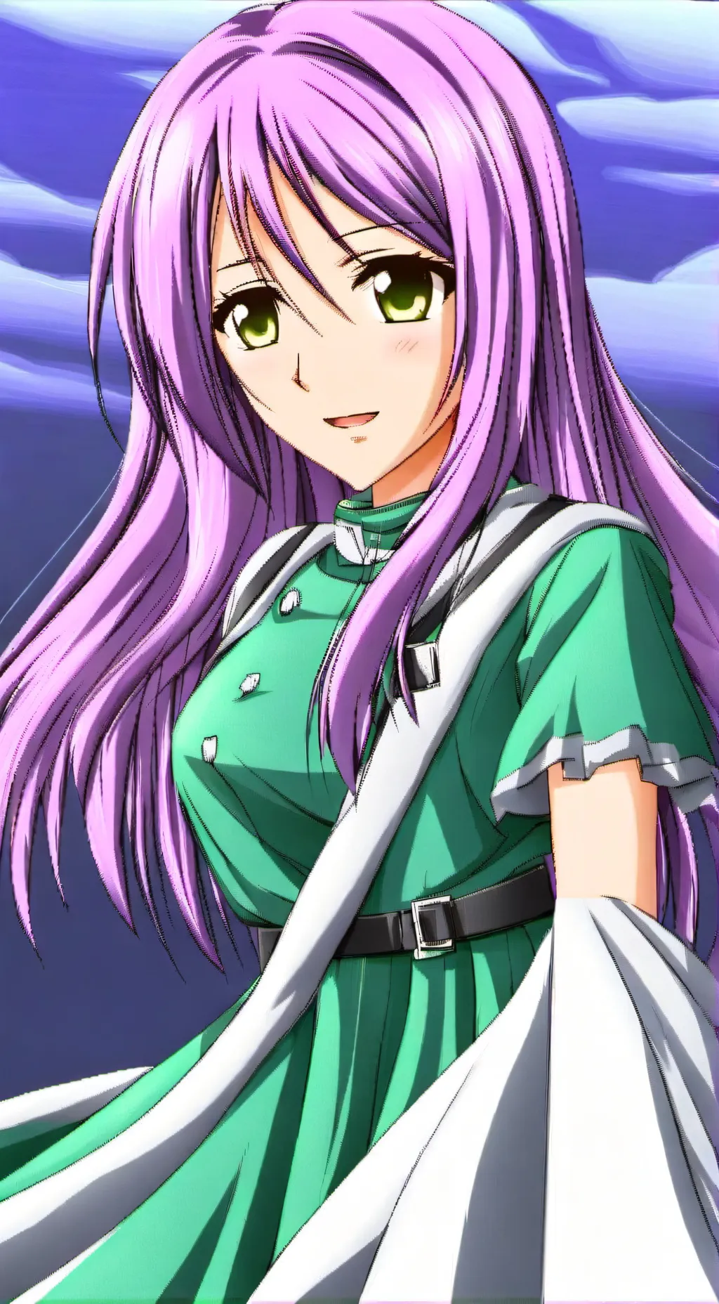ai character: Rosario-Vampire Yu background