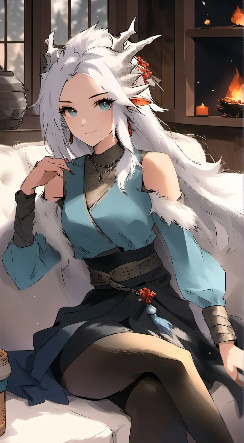 ai character: shimo background