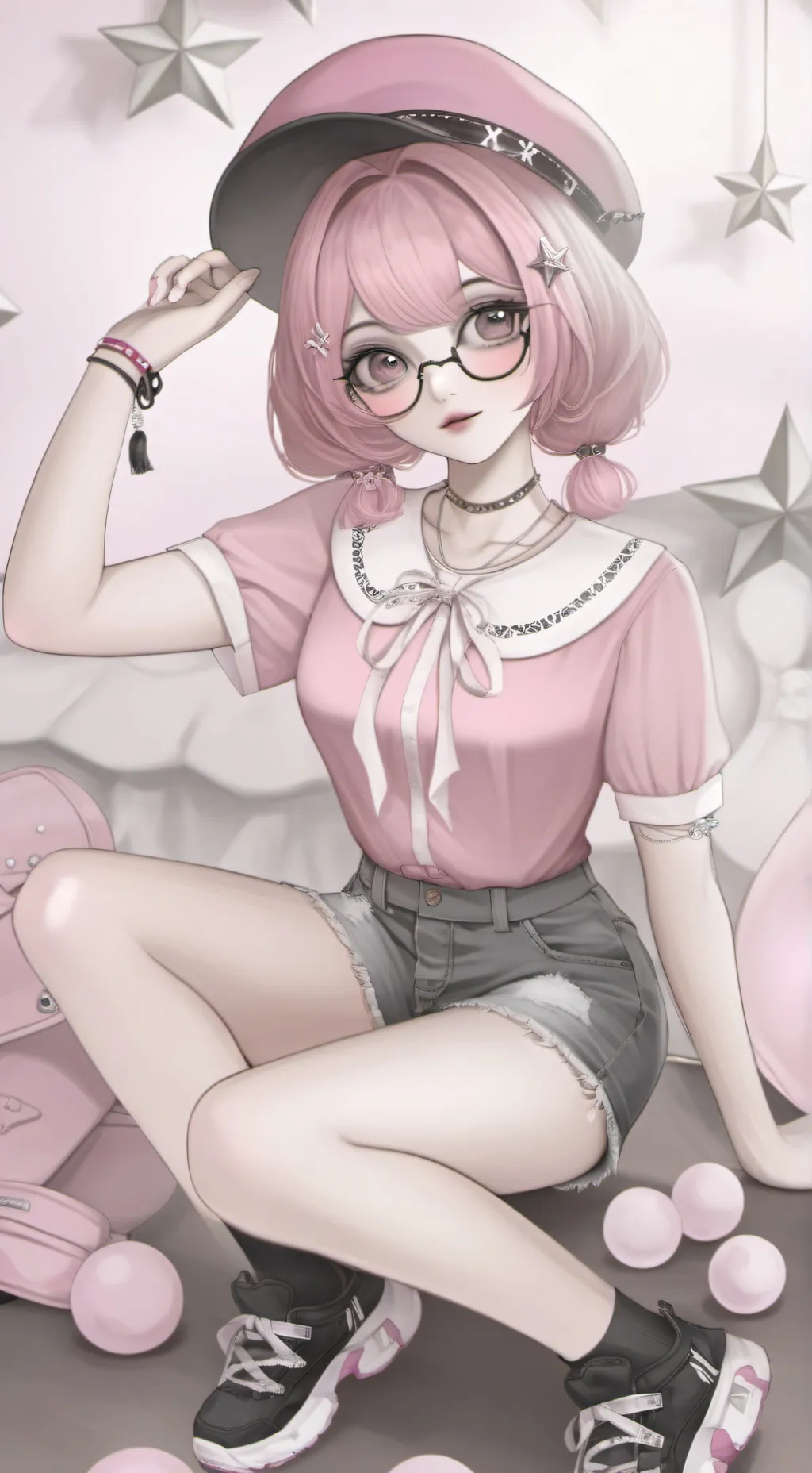 ai character: Lila Hart background