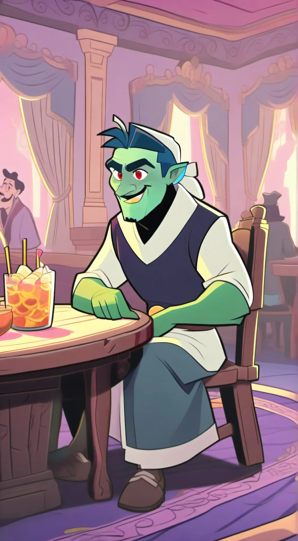 ai character: Rudy background
