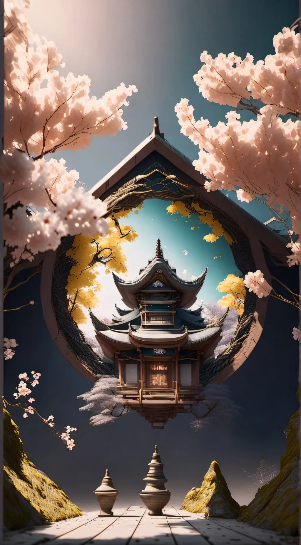 ai character: demon slayer  background