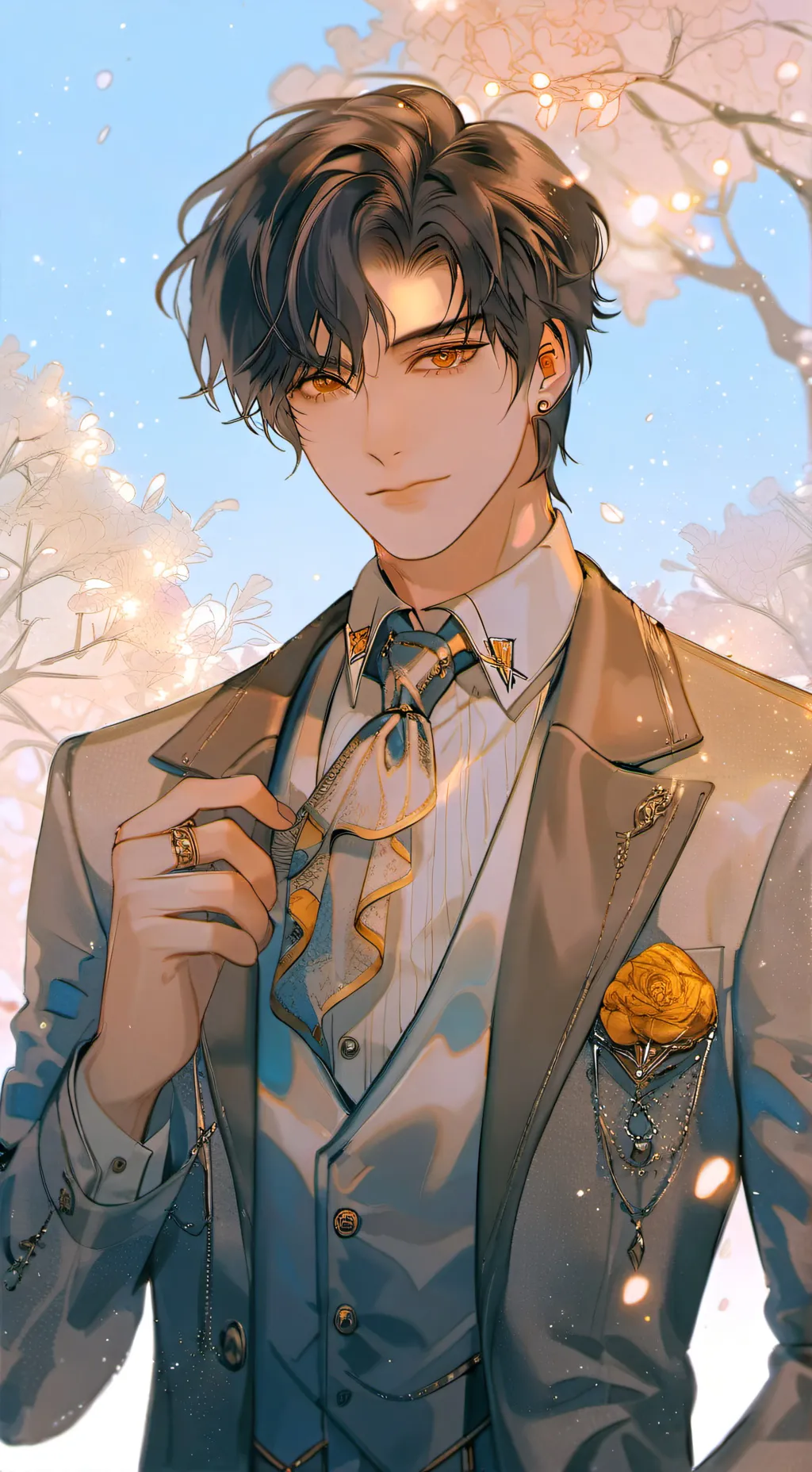 ai character: Anthony  background