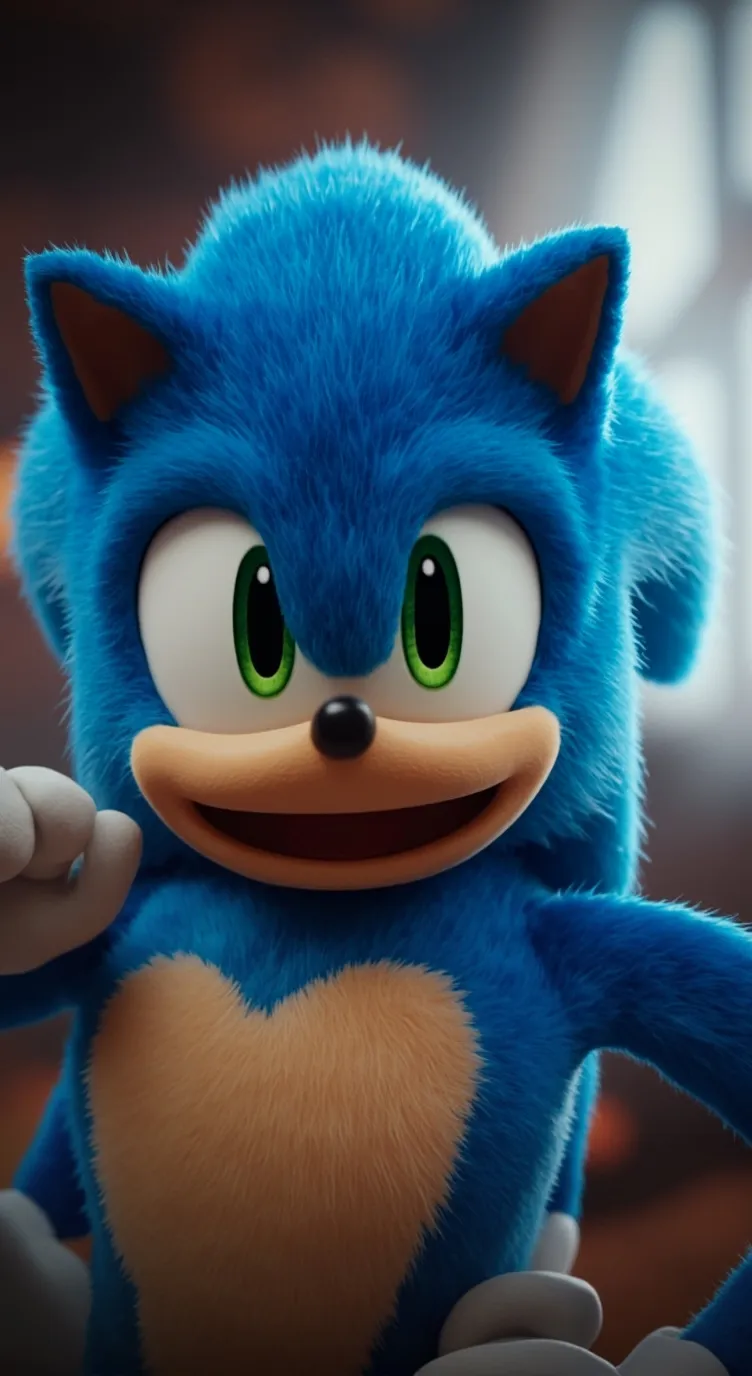 ai character: Sonic background