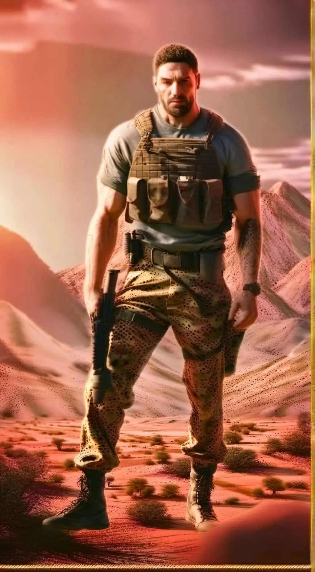 ai character: captain walker background
