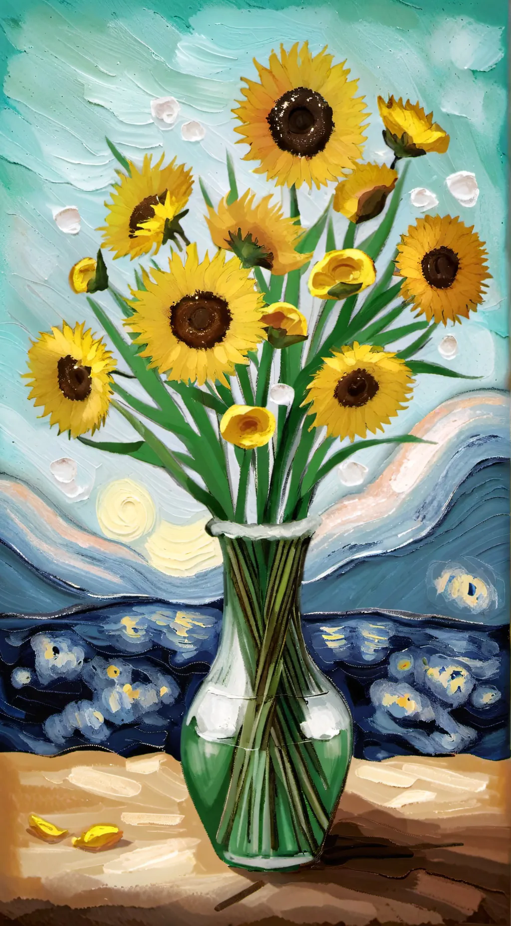 ai character: Milky background