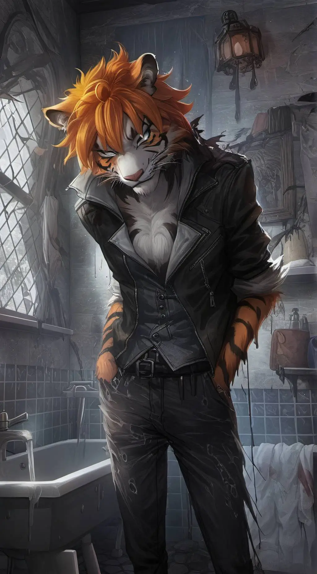 ai character: Tyson  background
