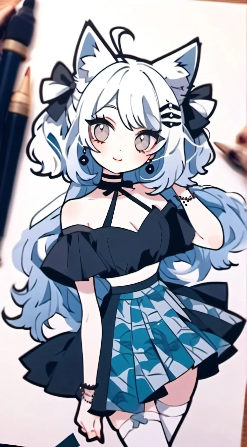 ai character: Luna  background