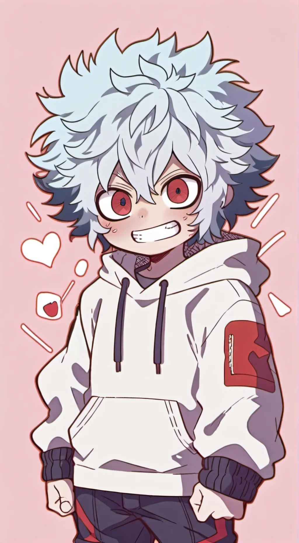 ai character: MHA Lov background