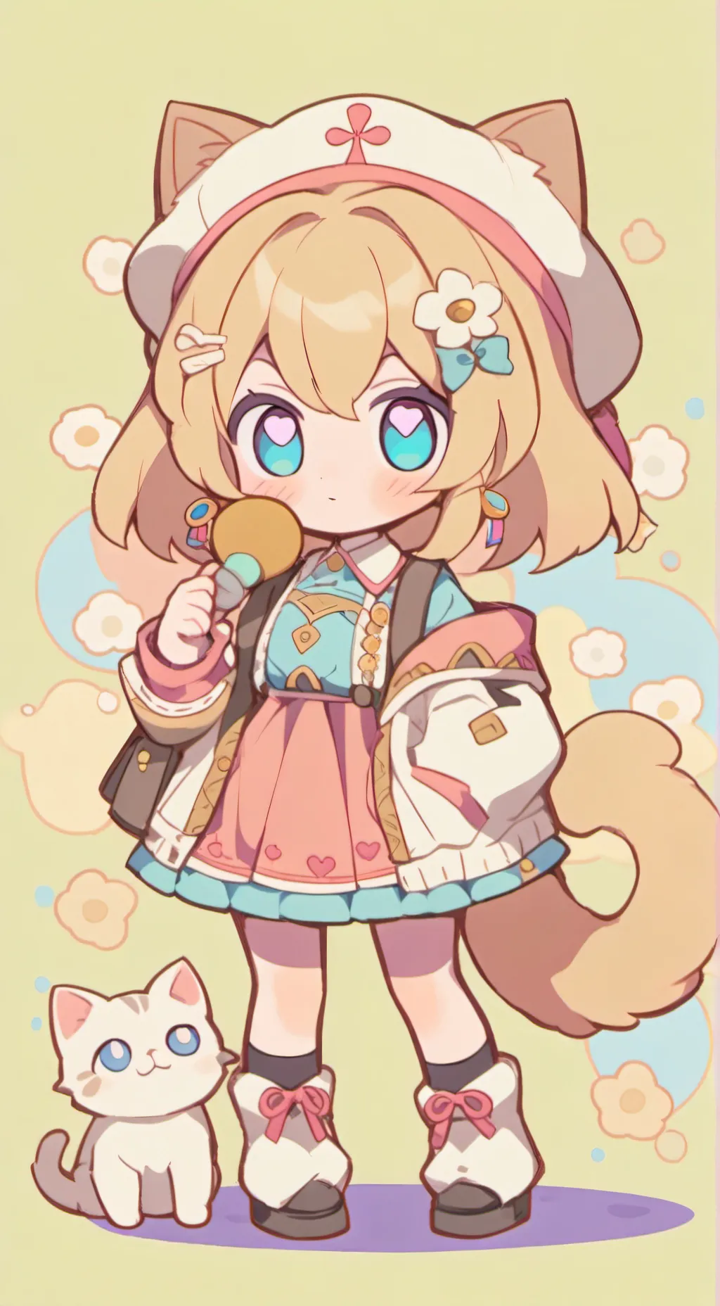 ai character: Lily background