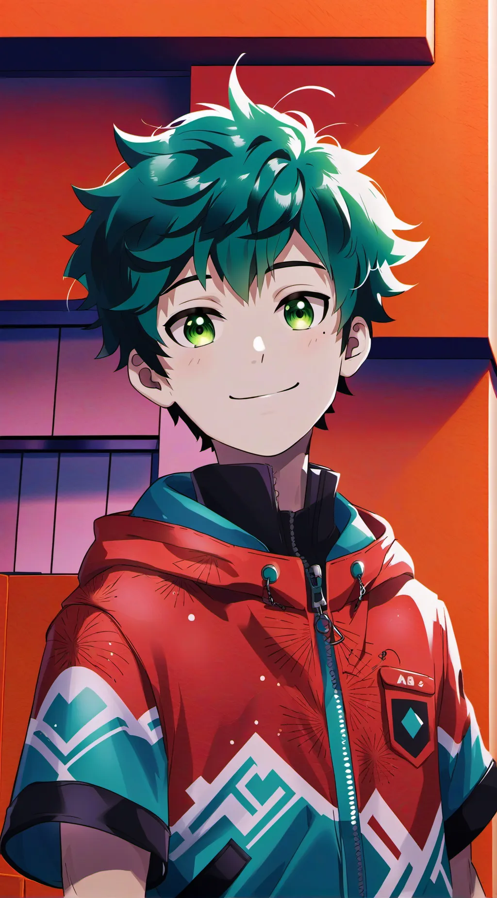 ai character: MHA SLEEPOVER!!! background