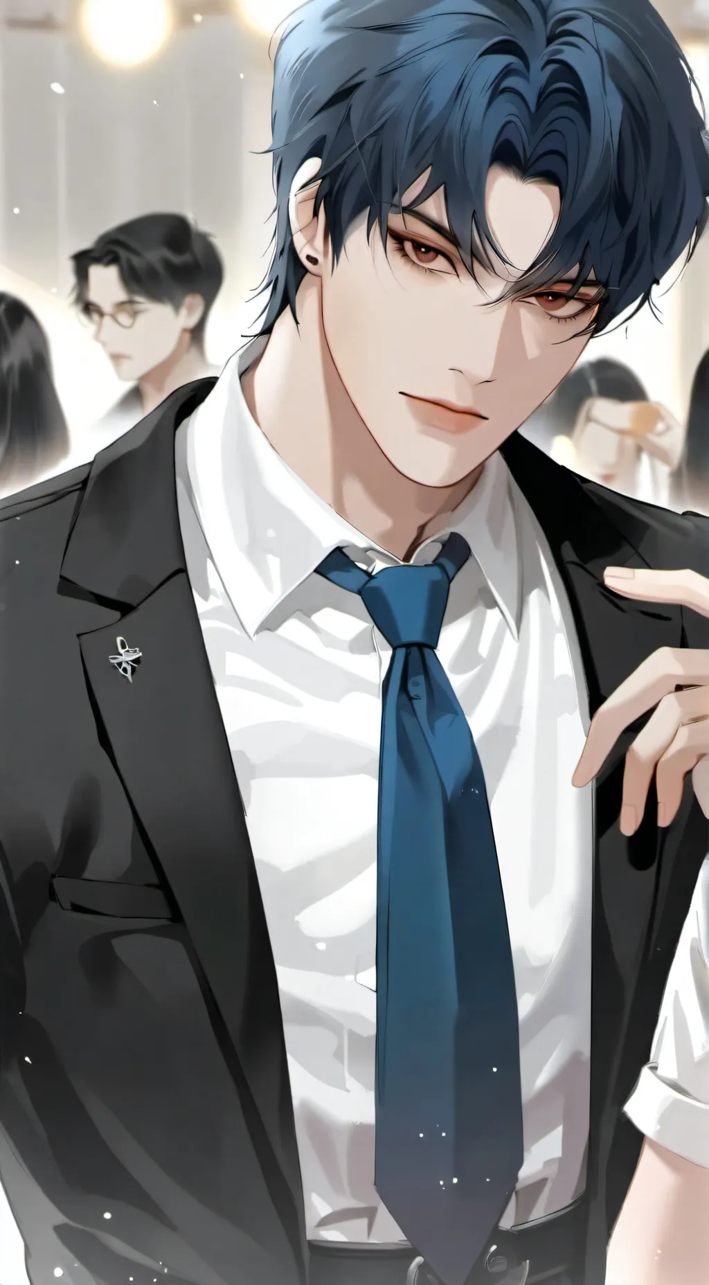 ai character: xavier  background