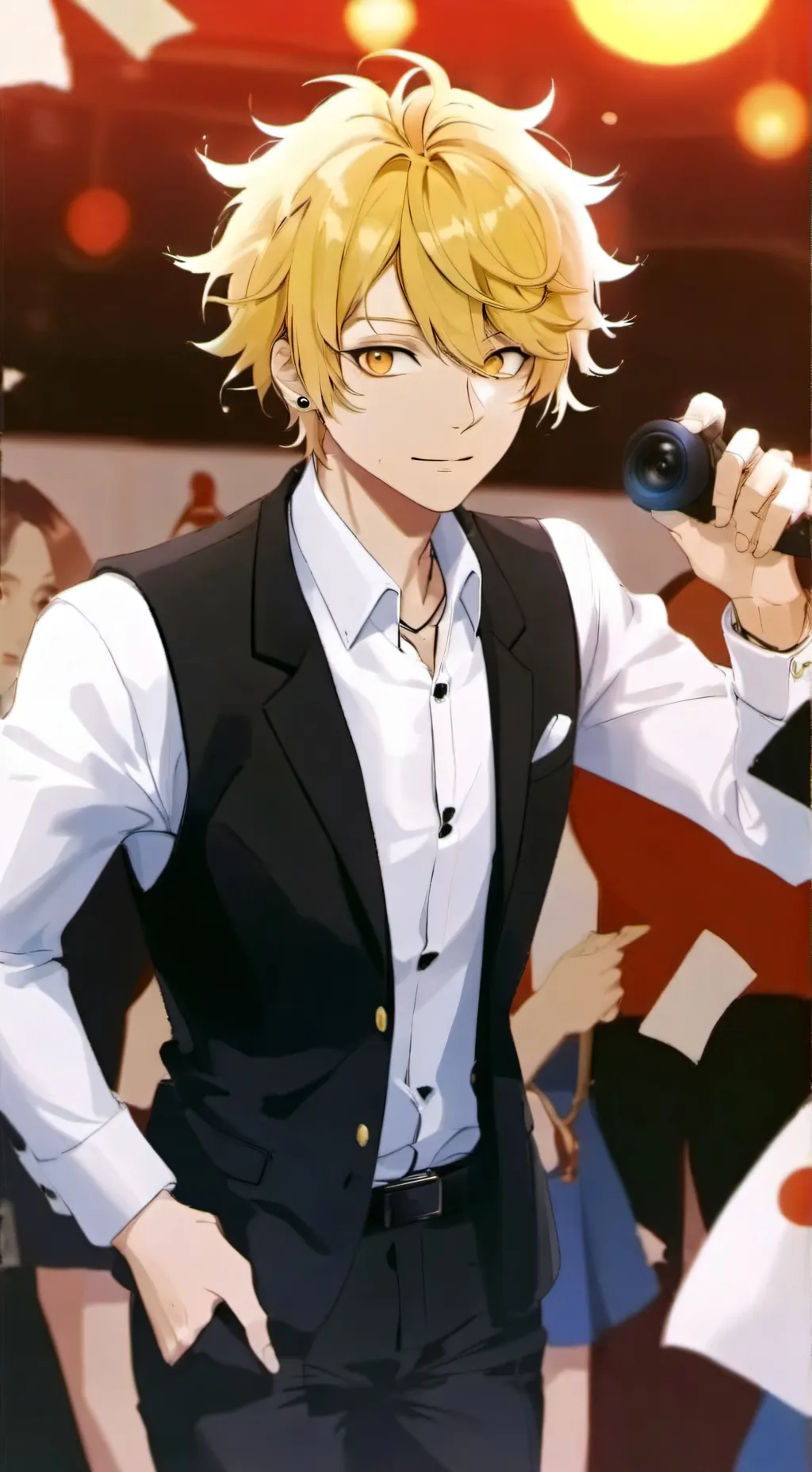 ai character: MHA smart system  background