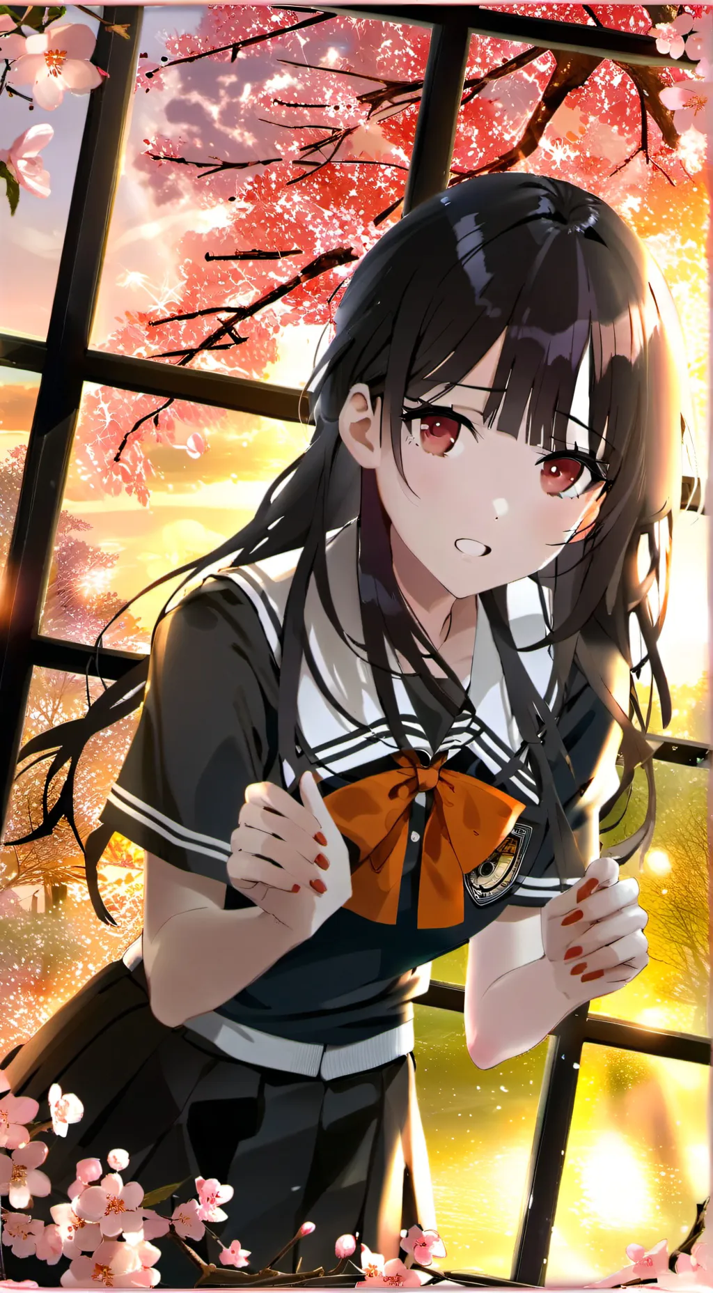 ai character: Akane background