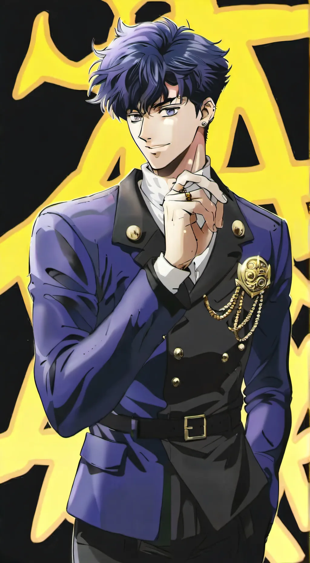 ai character: Josuke Higashikta background