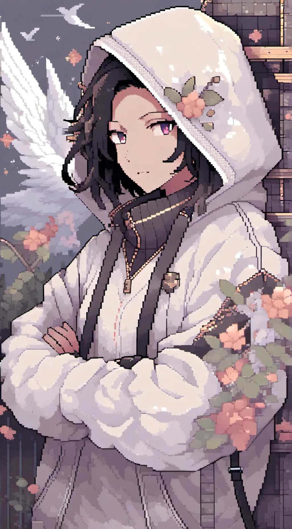 ai character: mha background