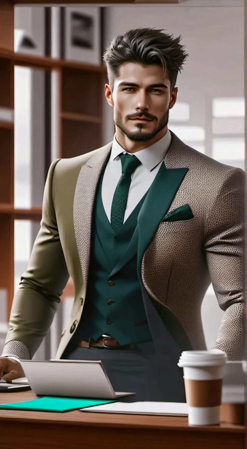 ai character: Leonardo Beaumont background