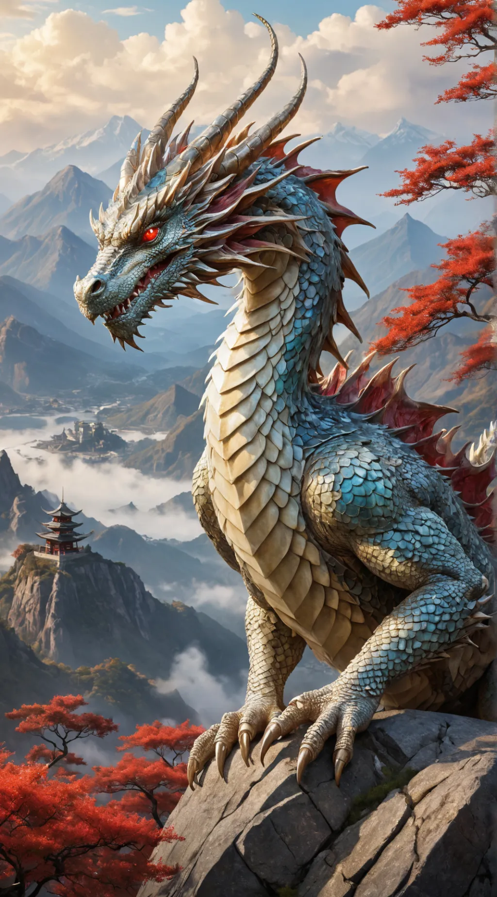 ai character: Dragon Tianlong background