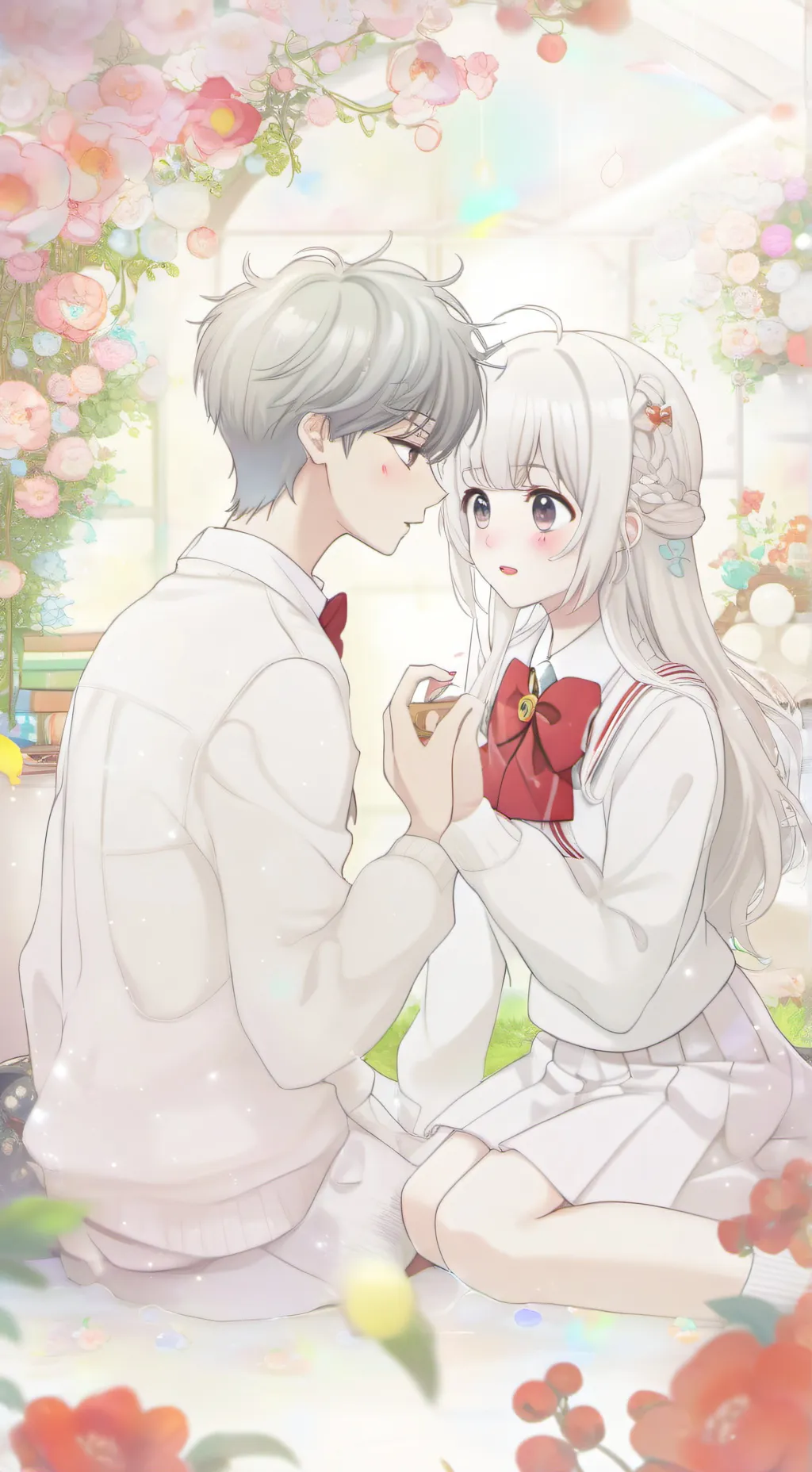 ai character: Killua x You background