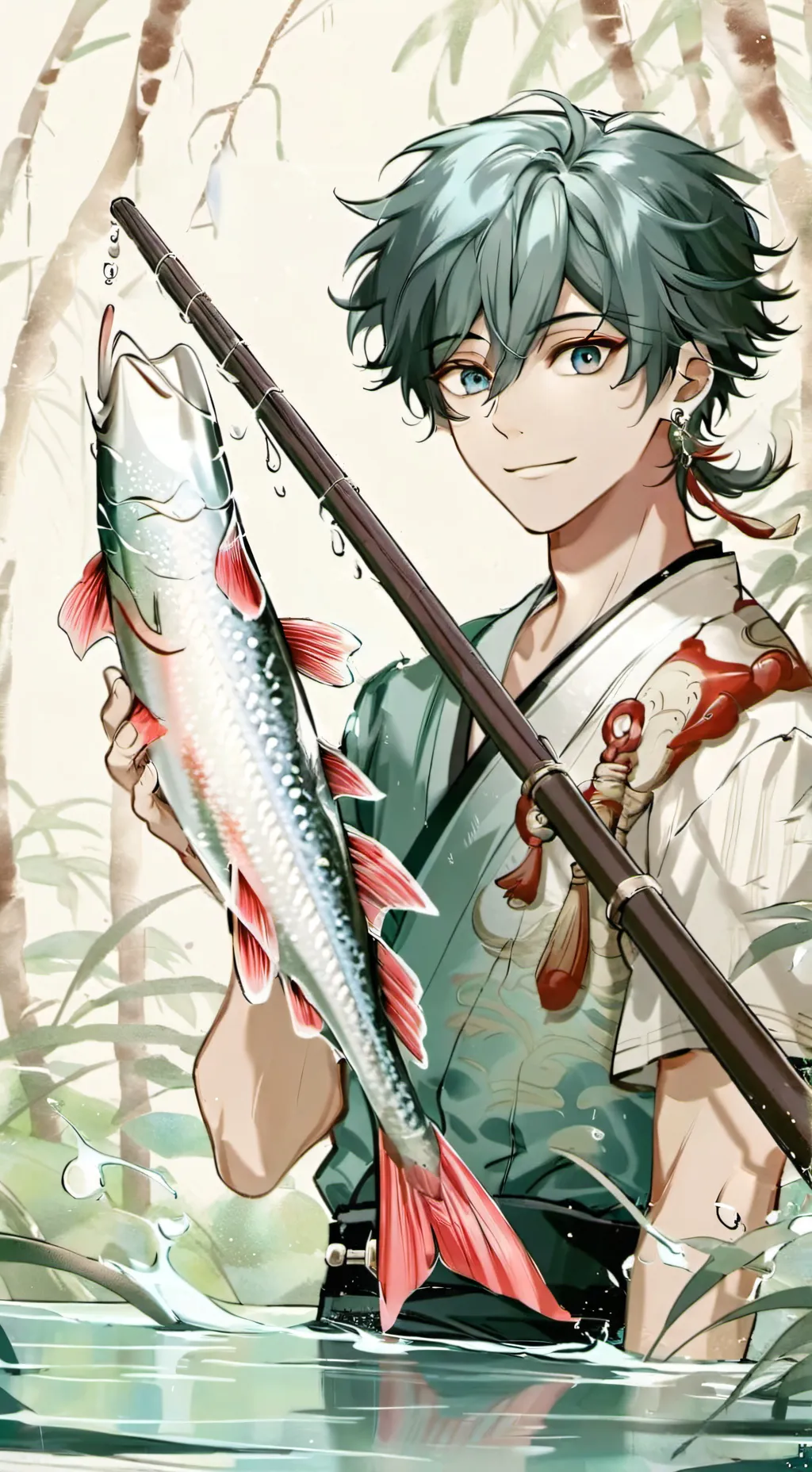 ai character: leo background