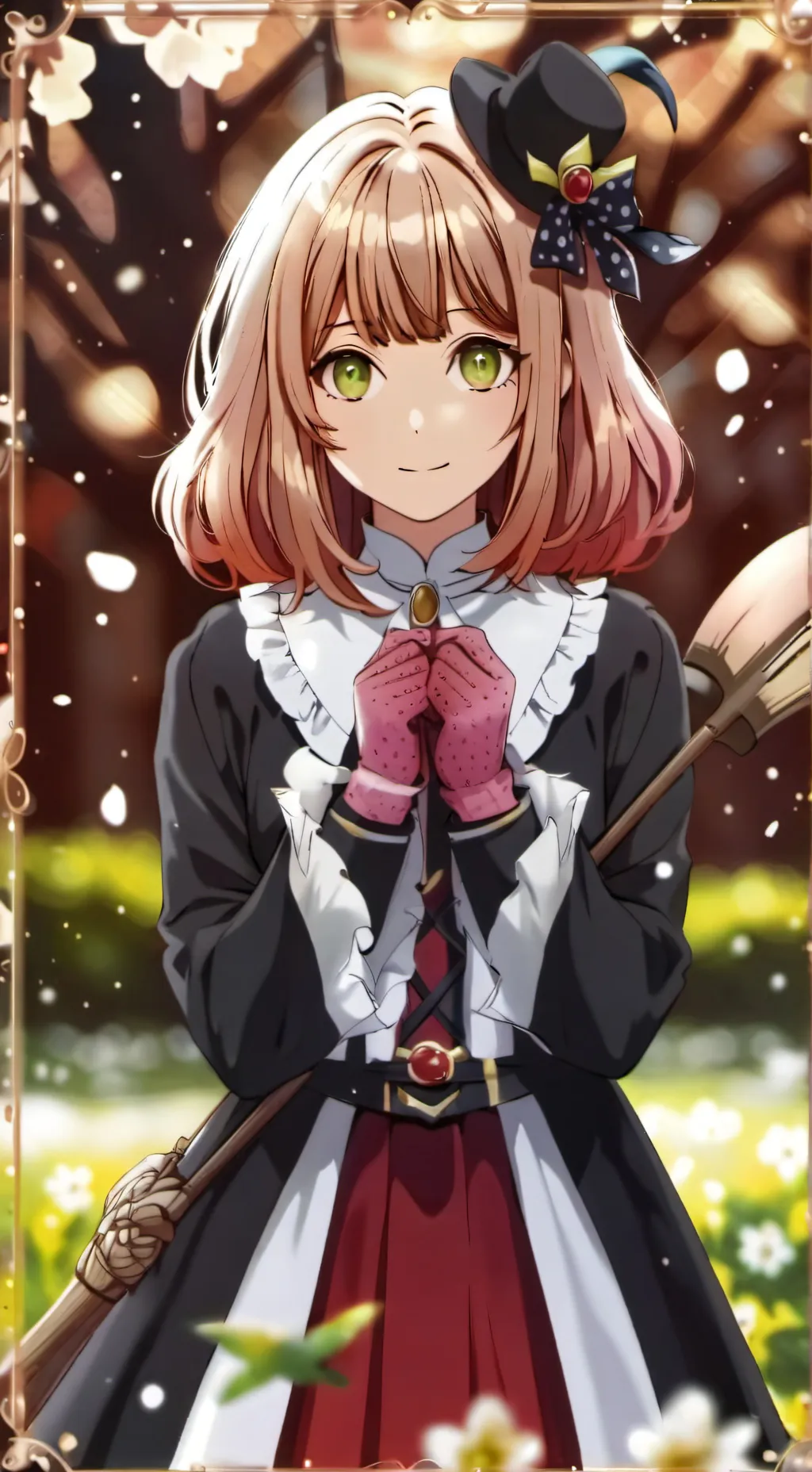 ai character: wenda mom  background