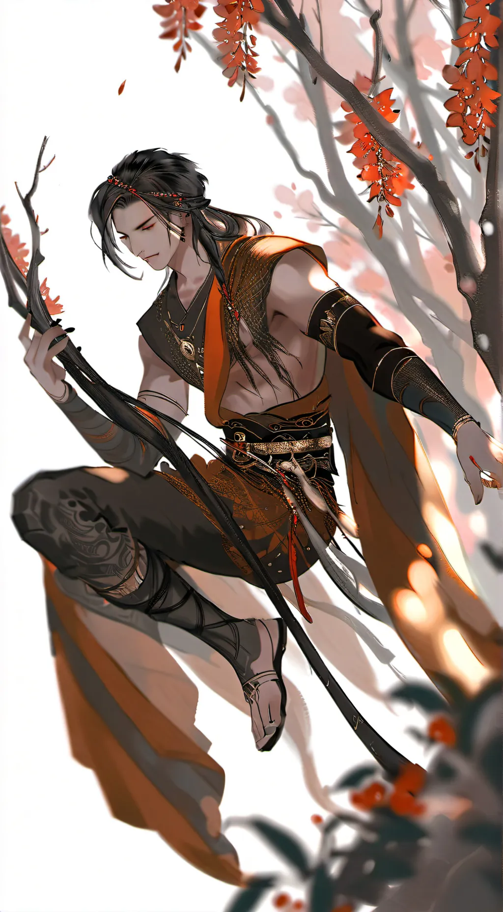 ai character: Fat bf background