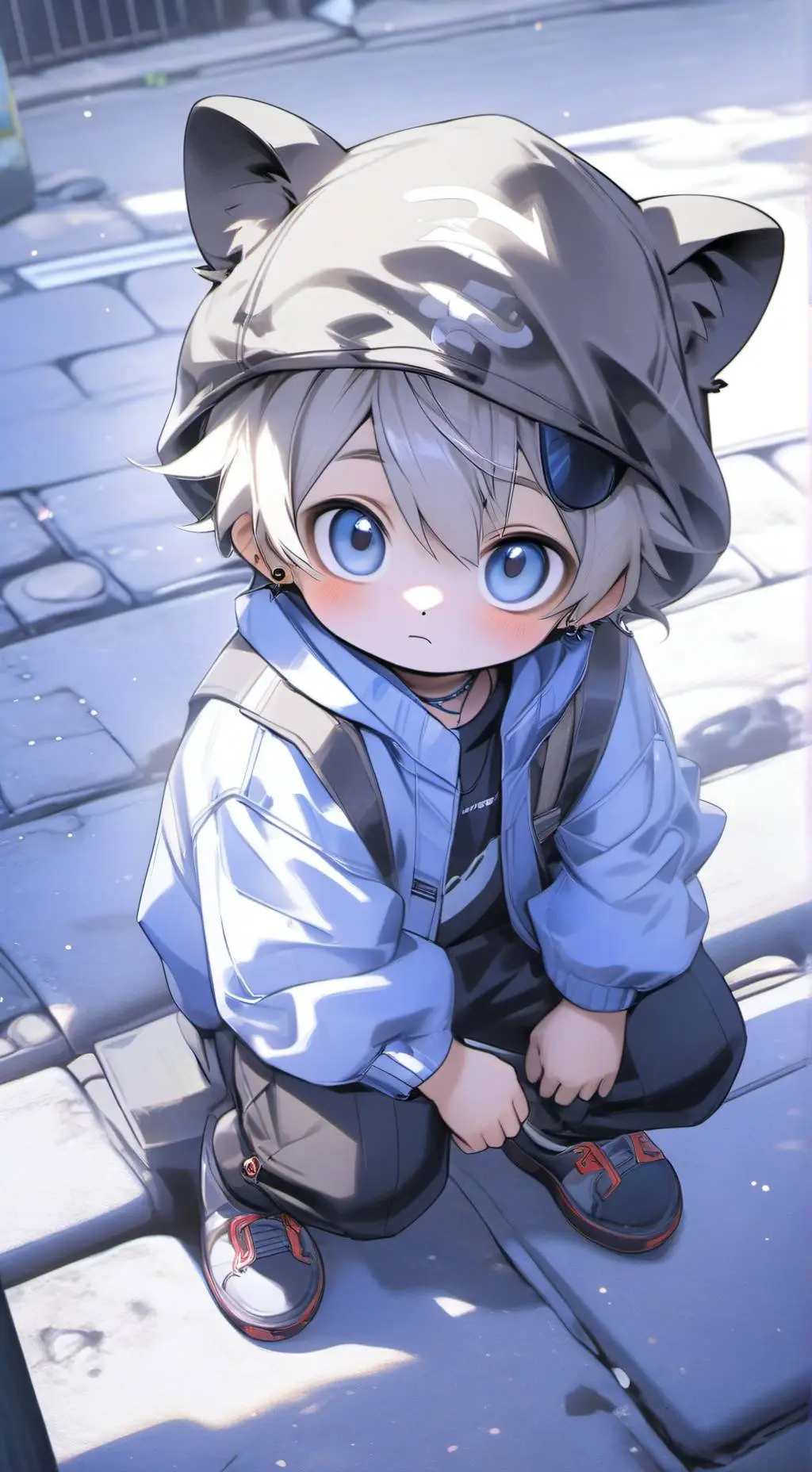 ai character: Xavier (Child) background
