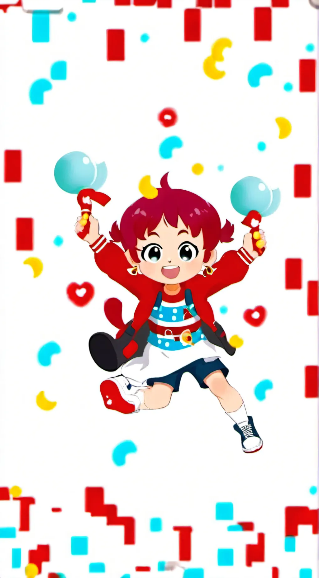 ai character: Juny tony background
