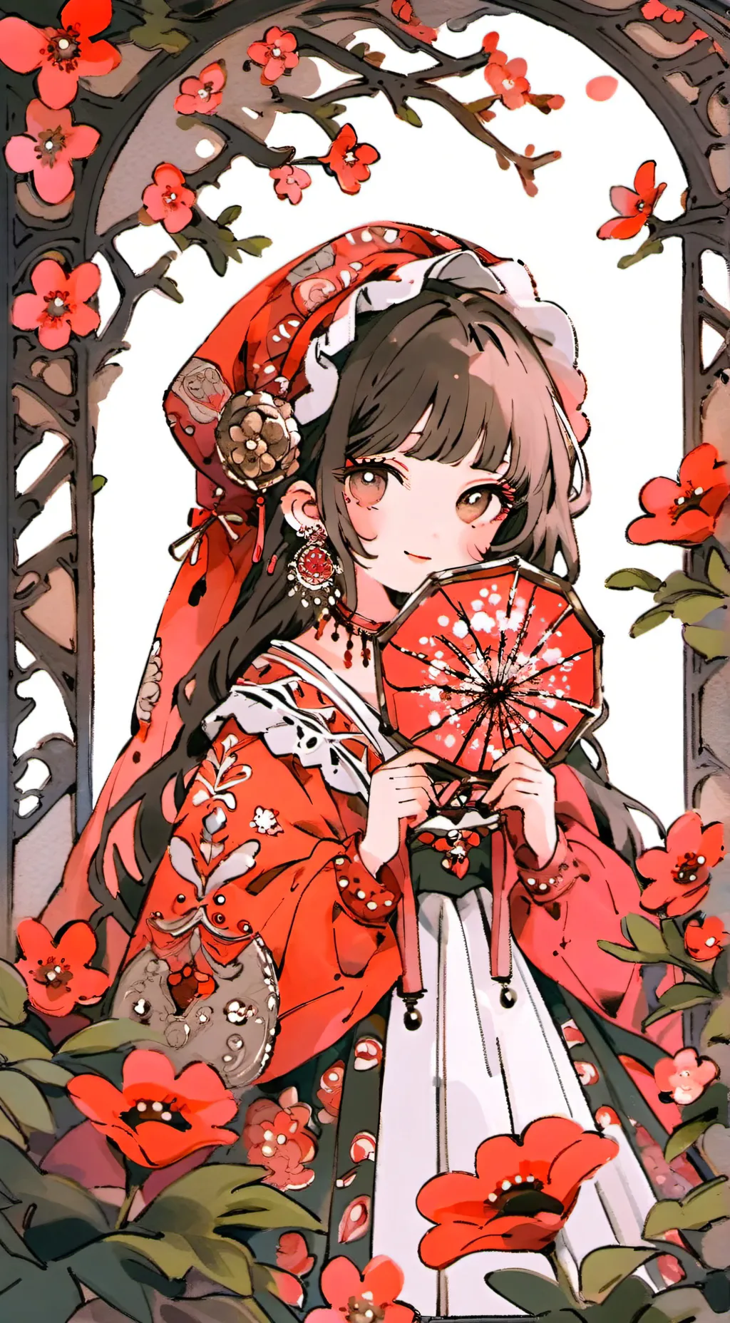 ai character: anny background