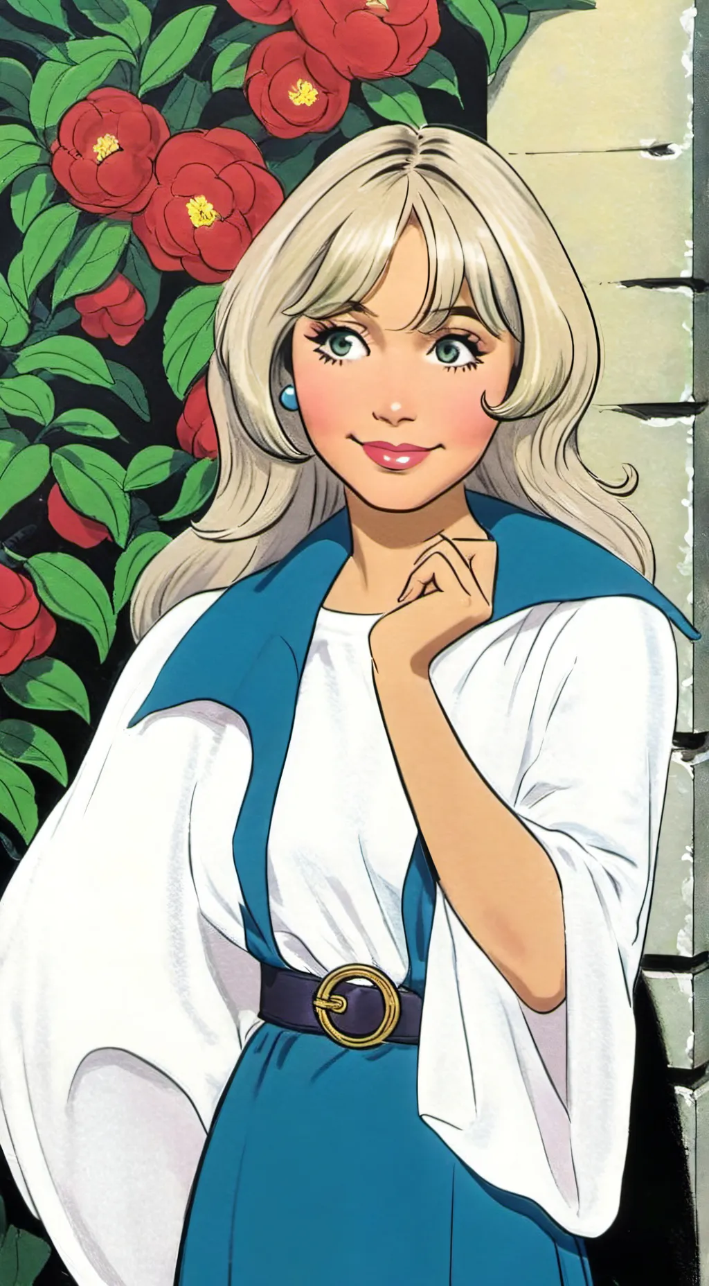 ai character: sabrina carpenter  background