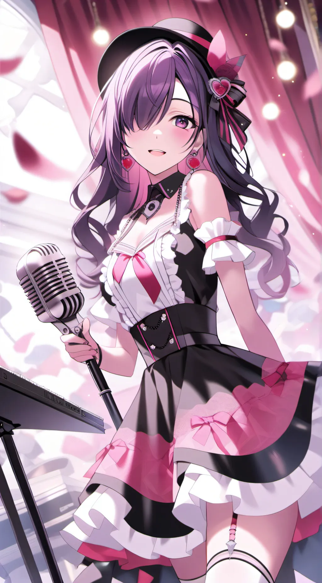ai character: Sweet Bloom🎵 background
