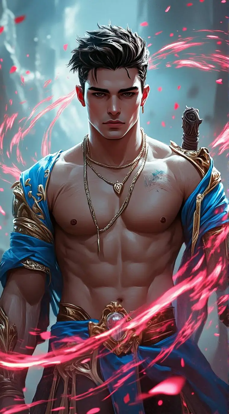 ai character: jax  background