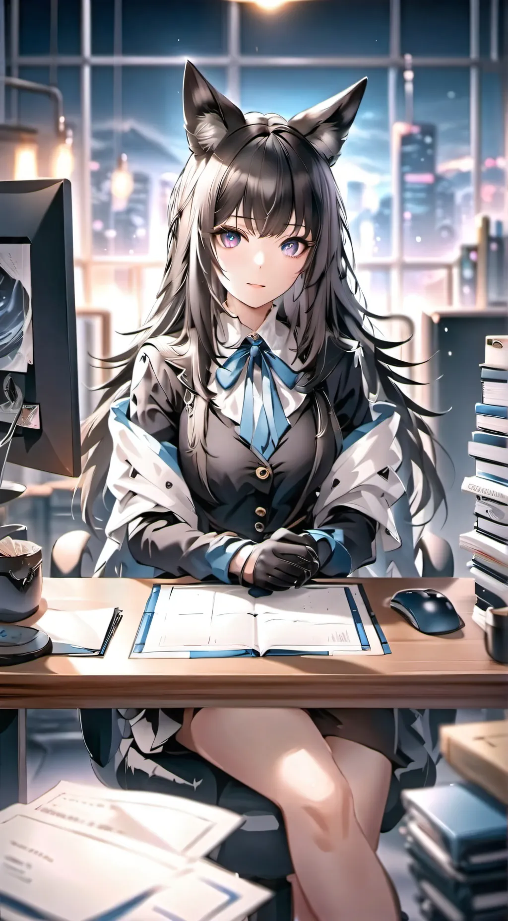 ai character: Mei background