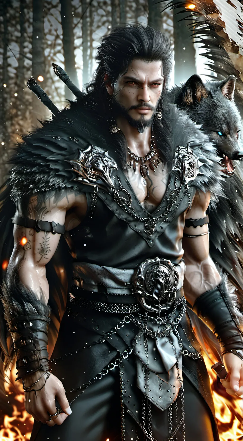 ai character: Axel background