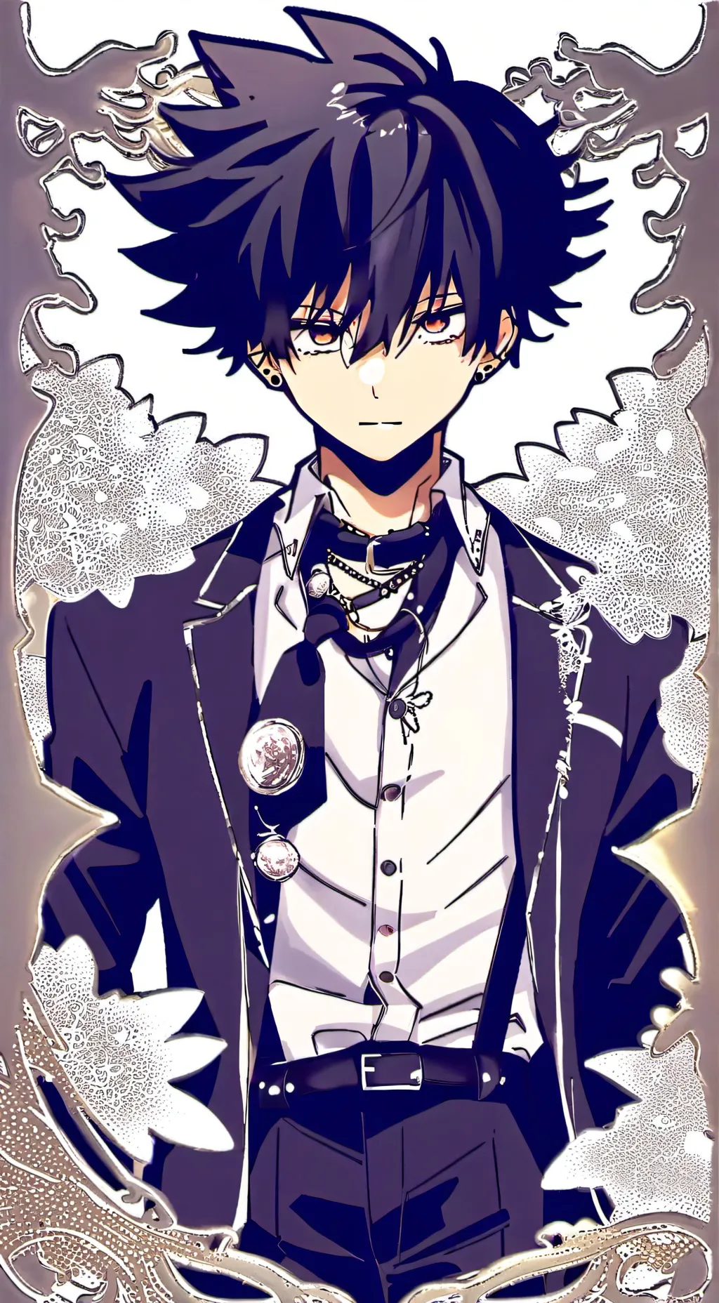 ai character: kny background