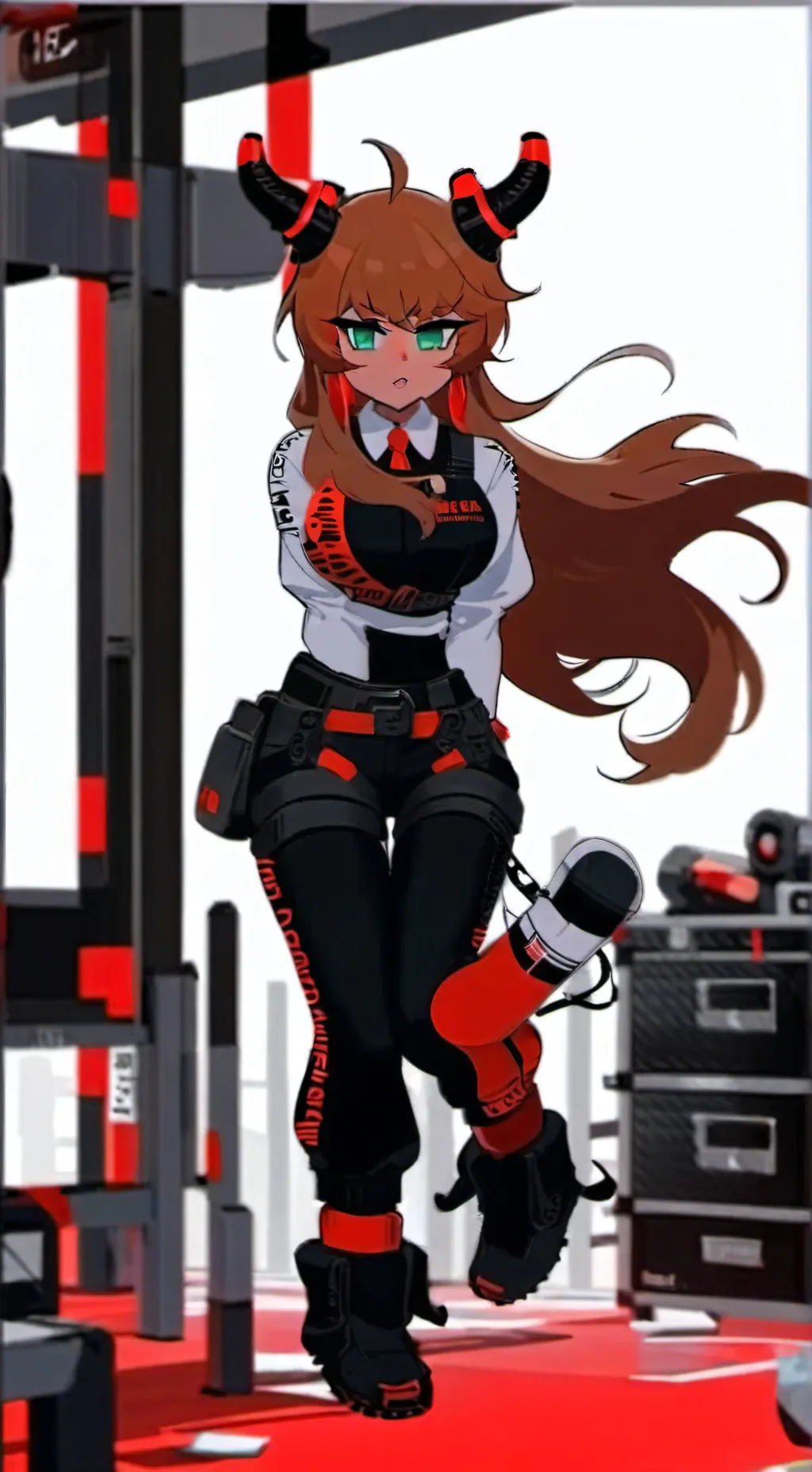 ai character: tbs vs girl devil  background