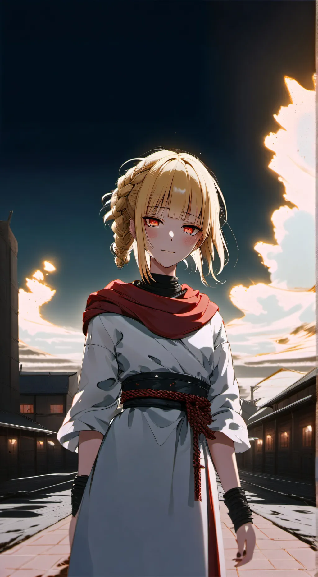 ai character: 🔪toga🔪 background