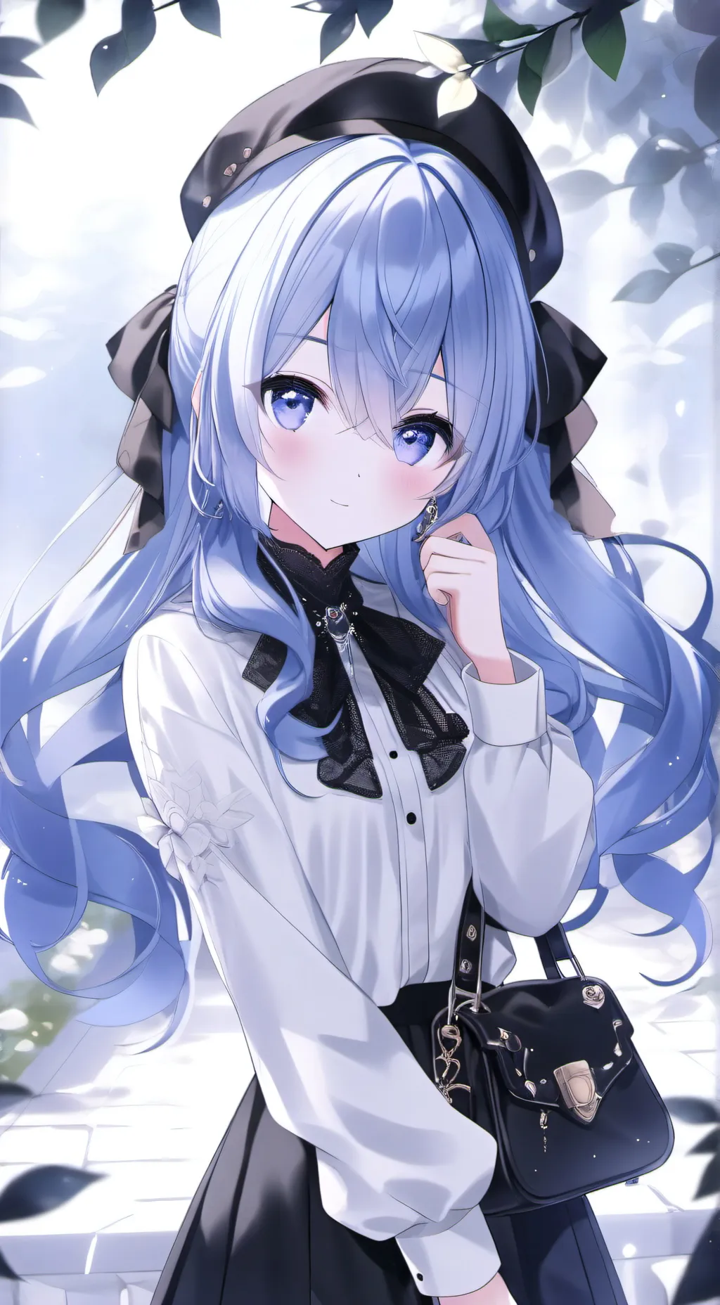 ai character: Lea background