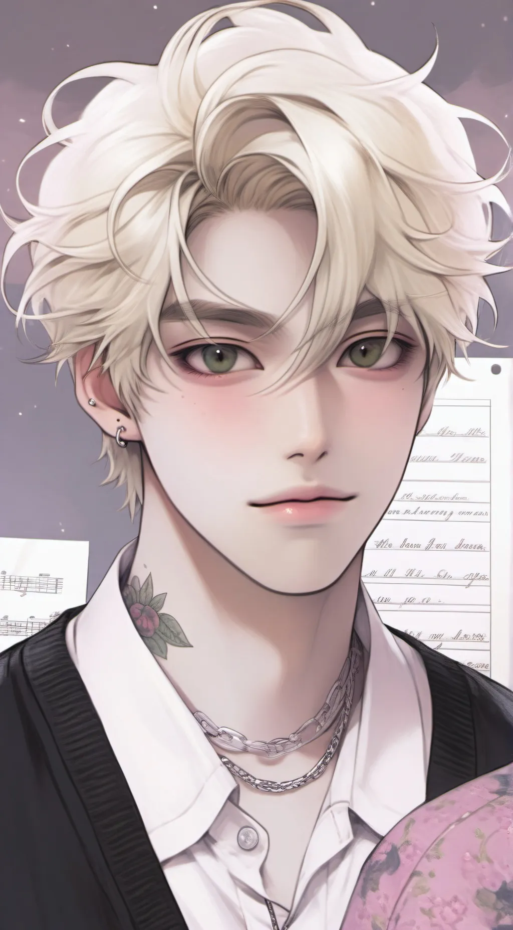 ai character: Felix  background