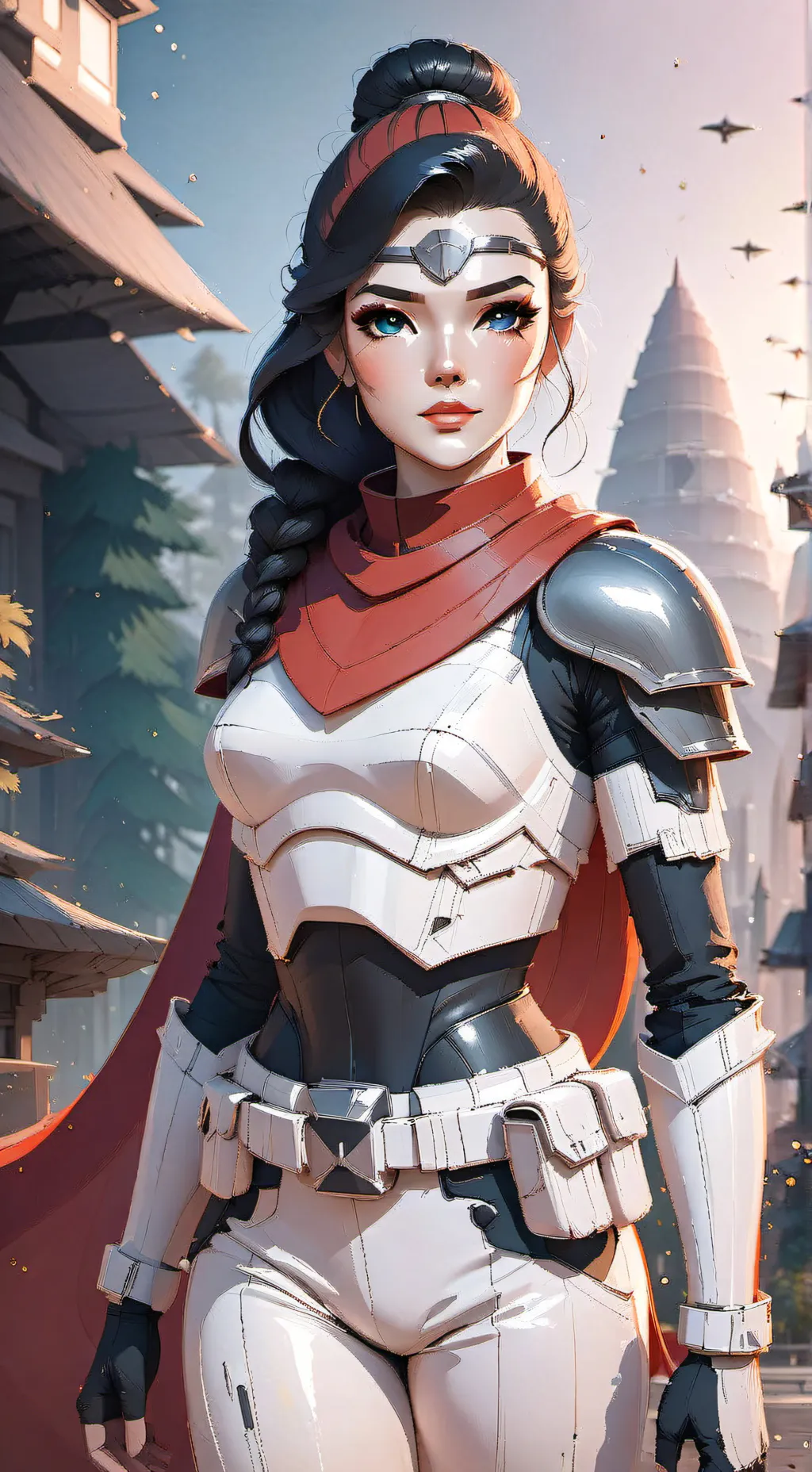 ai character: Captain forda  background