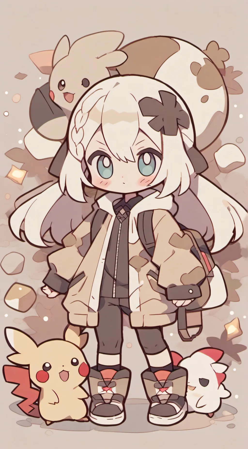 ai character: Amy  background