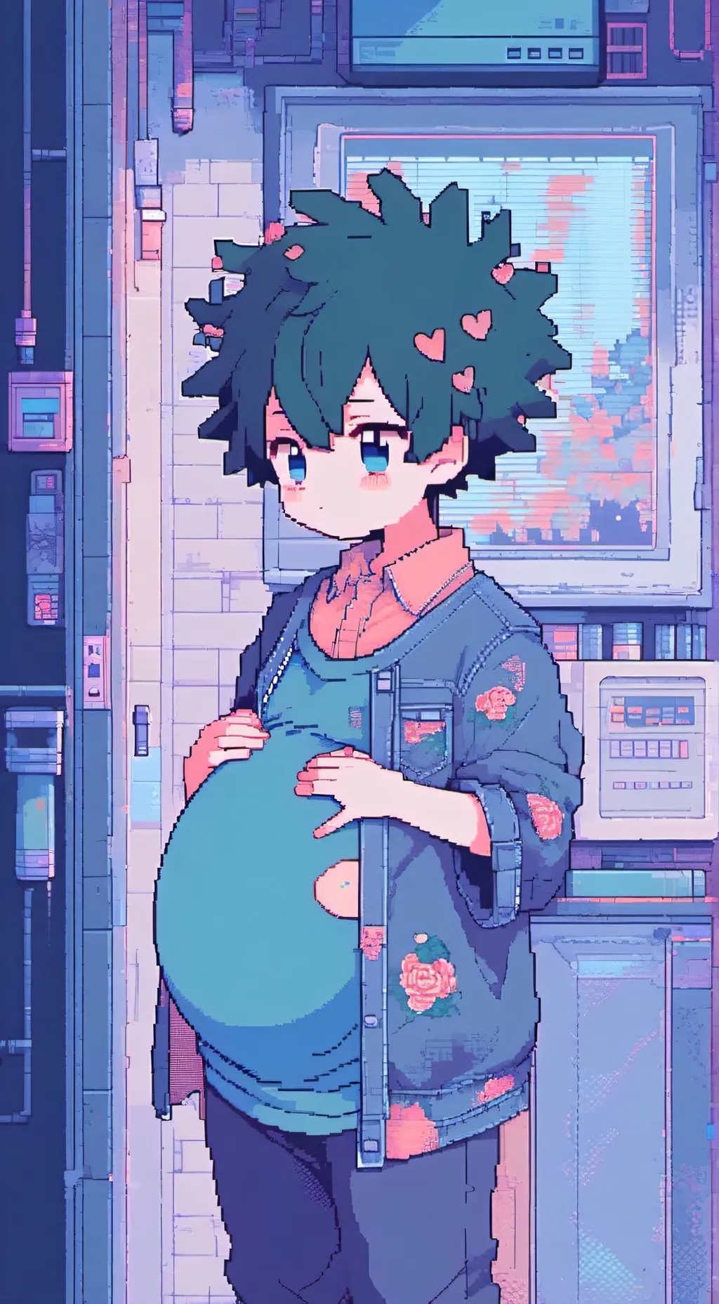 ai character: mha ldk background