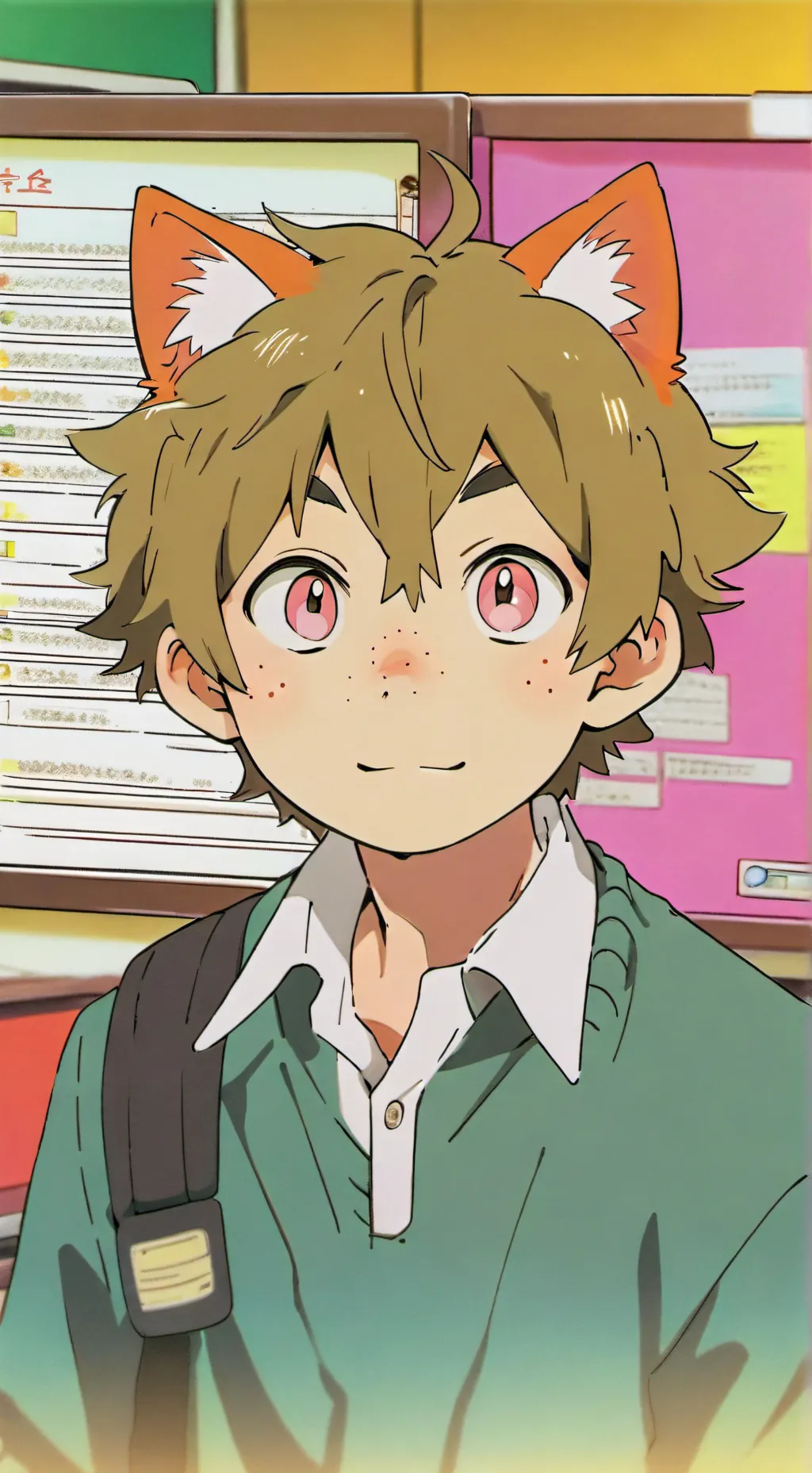 ai character: Five Catty-Cat background
